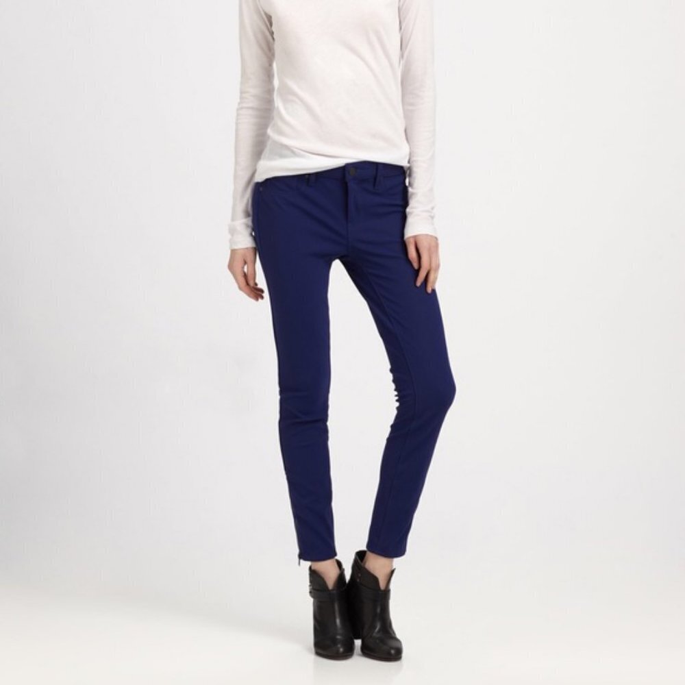 Genetic The James Navy Blue Skinny Legging Pants